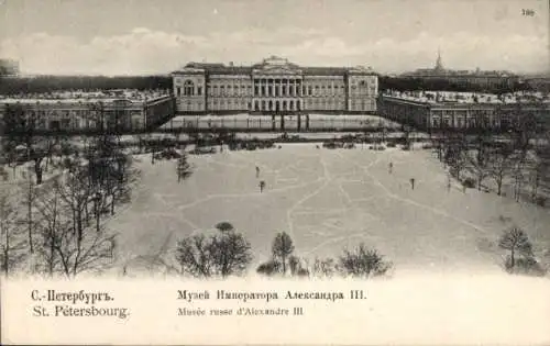 Ak Sankt Petersburg Russland, Musée russe d'Alexandre III.