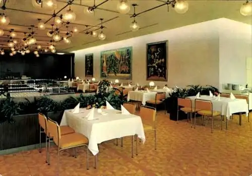 Ak Berlin Mitte, Palast der Republik, Linden-Restaurant