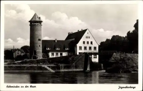 Ak Holzminden an der Weser, Jugendherberge