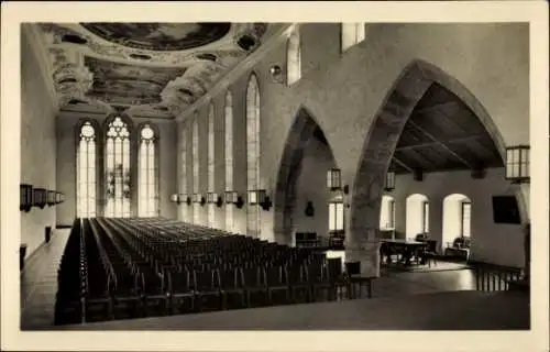 Ak Saalfeld an der Saale, Festsaal im ehem. Franziskaner Kloster