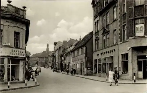 Ak Bad Freienwalde an der Oder, Leninstraße, Konsum-Kaufhaus, HO