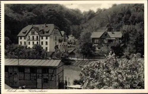 Ak Bad Freienwalde an der Oder, Frauenmissionsschule Bibelhaus Malche, Blick vom Gärtnerhaus