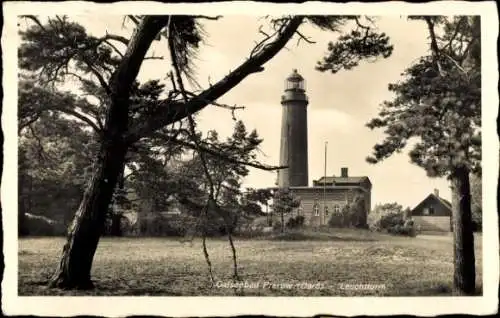 Ak Ostseebad Prerow auf dem Darß, Leuchtturm