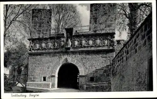 Ak Tecklenburg in Westfalen, Burgtor