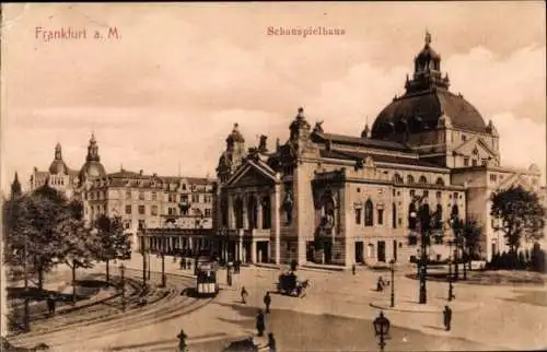 Ak Frankfurt am Main, Schauspielhaus