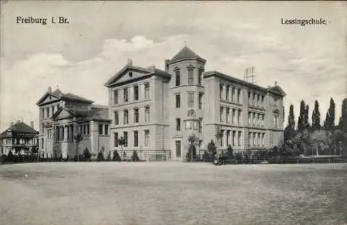 Ak Freiburg im Breisgau, Lessingschule