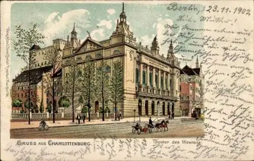 Litho Berlin Charlottenburg, Theater des Westens