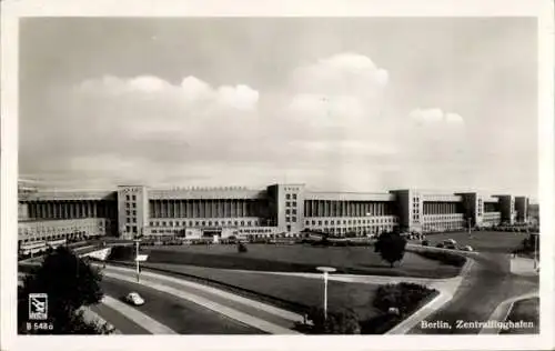 Ak Berlin Tempelhof, Zentralflughafen