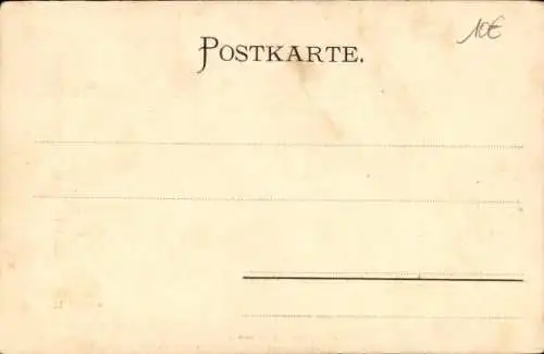 Ak Kronprinz Wilhelm von Preußen, Portrait als Student