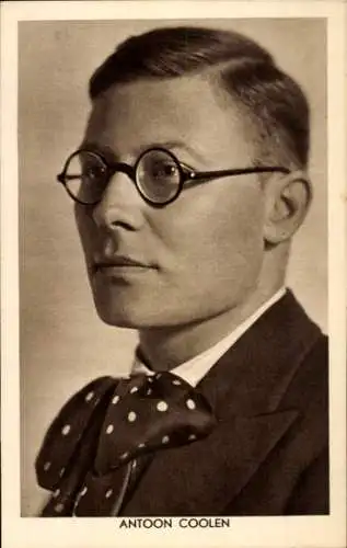 Ak Schriftsteller Antoon Coolen, Portrait