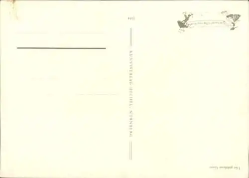 Künstler Ak Schwarz Torinus, Anna Maria, Die goldene Gans