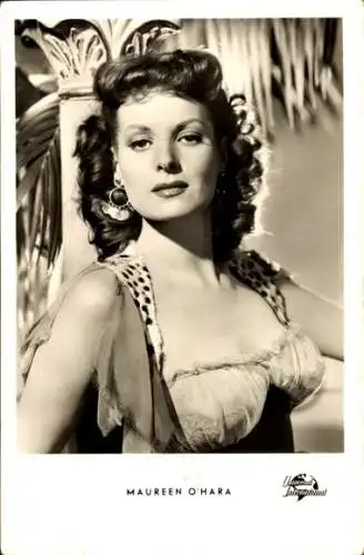 Ak Schauspielerin Maureen O'Hara, Portrait