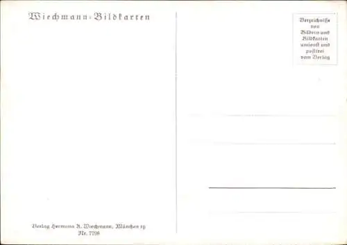 Künstler Ak Süßmayr, Josef, Bergwinter, Motiv in den Alpen