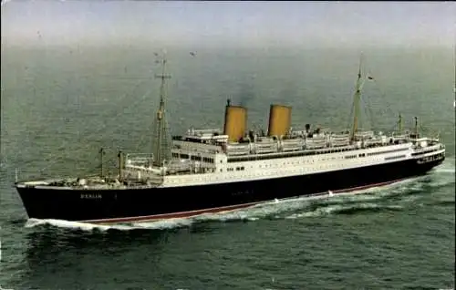 Ak Passagierschiff MS Berlin, Norddeutscher Lloyd Bremen