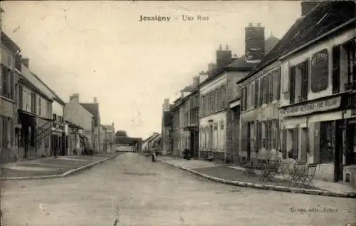 Ak Jossigny Seine-et-Marne, Straße