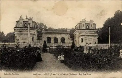 Ak Louveciennes Yvelines, Schloss Dubarry, Pavillon