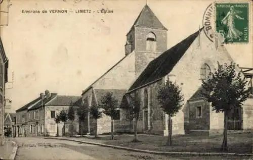 Ak Limetz Yvelines, Kirche