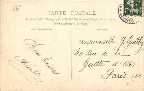 Ak Saint Varent Deux Sèvres, Chateau de la Brosse