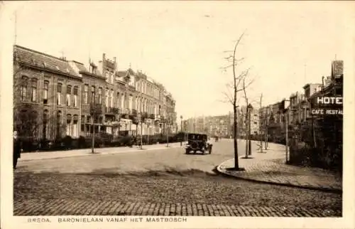 Ak Breda Nordbrabant Niederlande, Baronielaan, Mastbosch