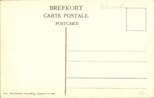 Ak Trollhättan Schweden, Polhems Sluss