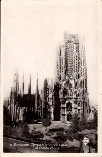 Ak Barcelona Katalonien Spanien, Templo de la Sagrada Familia