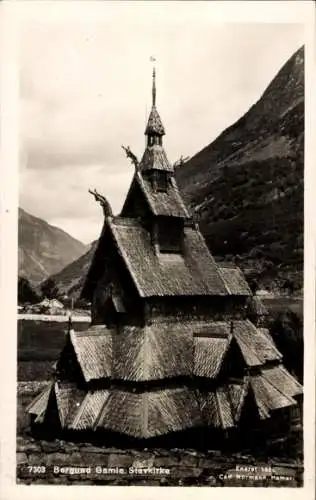 Ak Borgund Norwegen, Gamle Stavkirke