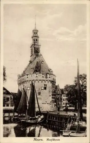 Ak Hoorn Nordholland Niederlande, Hoofdtoren