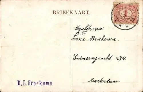 Ak Groningen Niederlande, Goldbüro, Ossenmarkt, Berufungsgericht