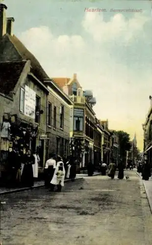 Ak Haarlem Nordholland Niederlande, Barrevoetstraat