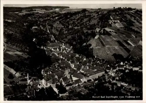 Ak Ingelfingen in Württemberg, Fliegeraufnahme