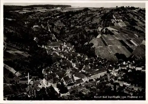 Ak Ingelfingen in Württemberg, Fliegeraufnahme