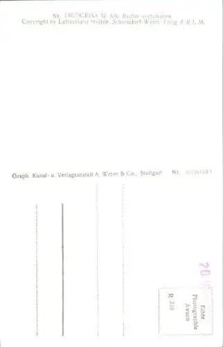 Ak Klingenmünster an der Weinstraße Pfalz, Fliegeraufnahme