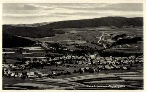 Ak Oberkirchen Schmallenberg im Sauerland, Fliegeraufnahme