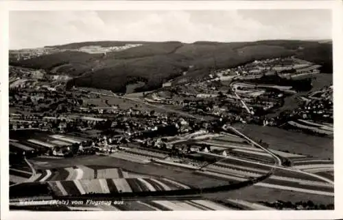 Ak Waldmohr in der Pfalz, Fliegeraufnahme