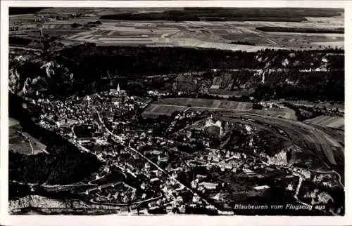 Ak Blaubeuren in Württemberg, Fliegeraufnahme