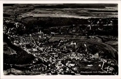 Ak Blaubeuren in Württemberg, Fliegeraufnahme