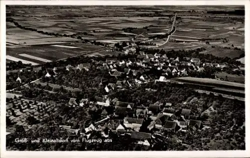 Ak Kleinaltdorf Gaildorf am Kocher, Fliegeraufnahme, Gasthaus