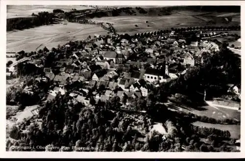 Ak Schongau in Oberbayern, Fliegeraufnahme