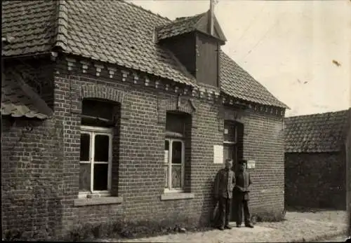 Foto Écourt Saint Quentin Pas de Calais, Soldaten, Foto-Abteilung, 1. WK