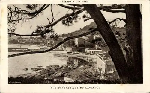 Ak Le Lavandou Var, Panorama