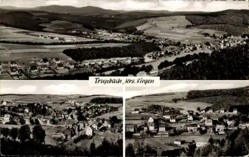 Ak Trupbach Siegen in Westfalen, Panorama, Teilansichten