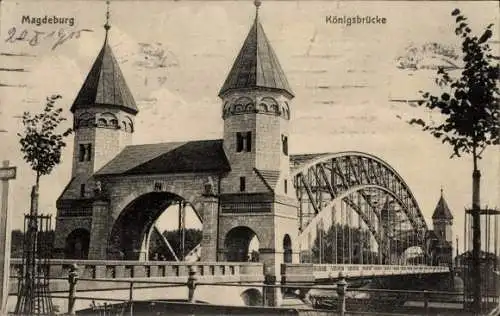 Ak Magdeburg, Königsbrücke