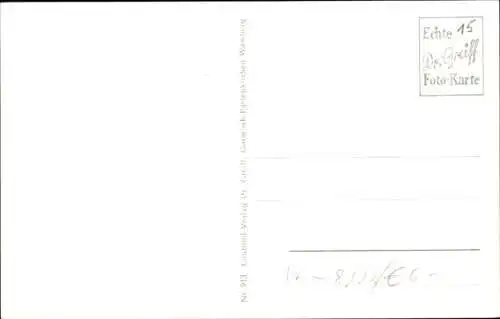 Ak Bad Kohlgrub in Oberbayern, Teilansicht, Kirchturm, Denkmal
