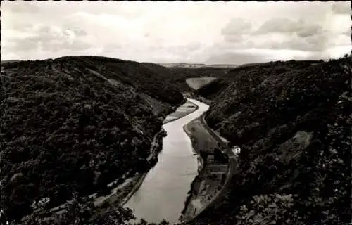 Ak Laurenburg an der Lahn, Lahntal, Panorama