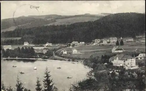 Ak Titisee Neustadt im Breisgau Hochschwarzwald, Totalansicht