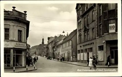 Ak Bad Freienwalde an der Oder, Leninstraße, Konsum-Kaufhaus, HO