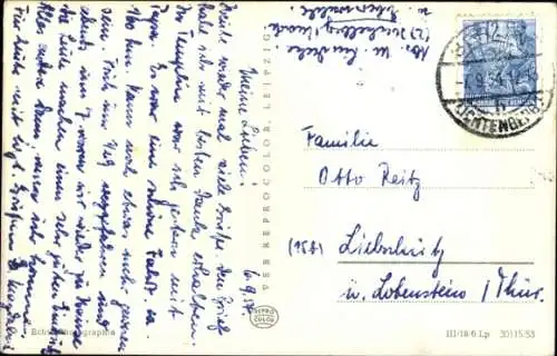 Ak Bad Freienwalde an der Oder, Leninstraße, Konsum-Kaufhaus, HO
