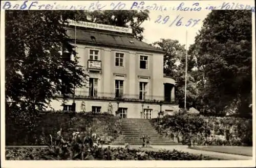 Ak Bad Freienwalde an der Oder, Puschkinhaus im Volkspark