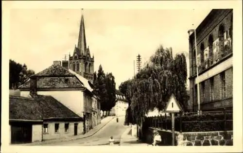 Ak Bad Freienwalde an der Oder, Uhtenhagener Straße