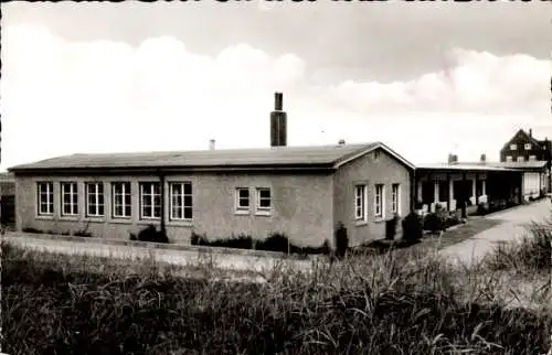 Ak Nordseebad Wangerooge in Ostfriesland, Inselheim der Gutenbergschule